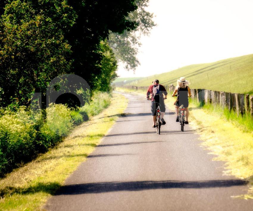 Fahradtour am Deich