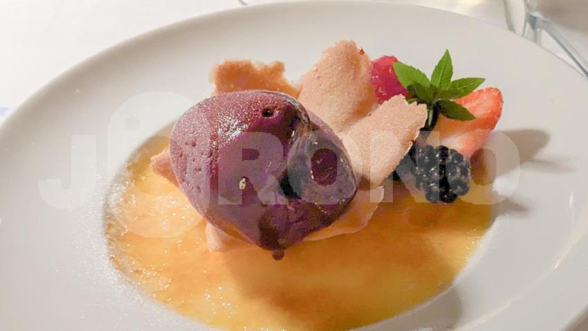 Nachtisch, war auch sehr lecker...