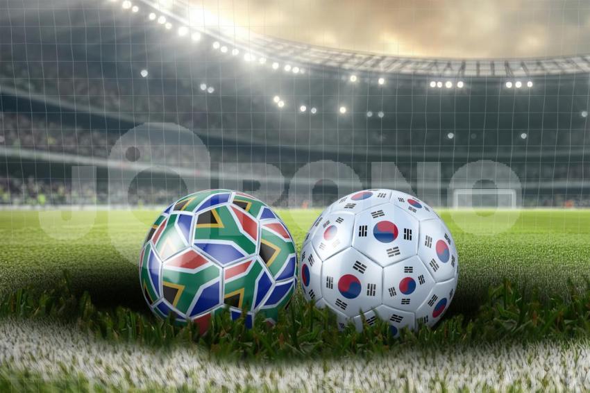 Südafrika vs Südkorea WM Gruppe A