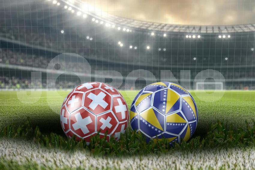 Schweiz vs Bosnien und Herzegowina WM Gruppe B