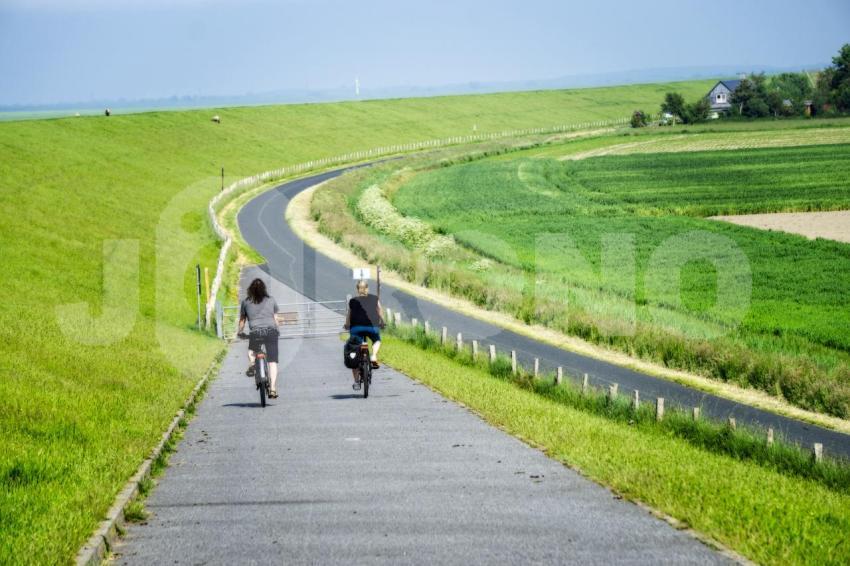 Fahradtour am Deich